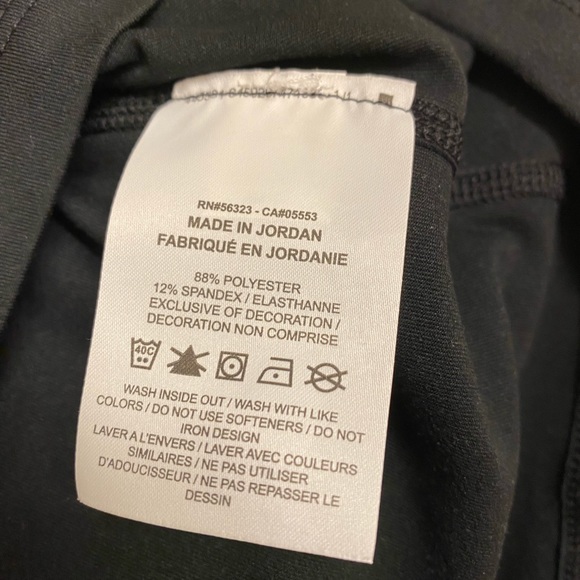 Nike XS black, long-sleeved, tunic running top. - Picture 5 of 5